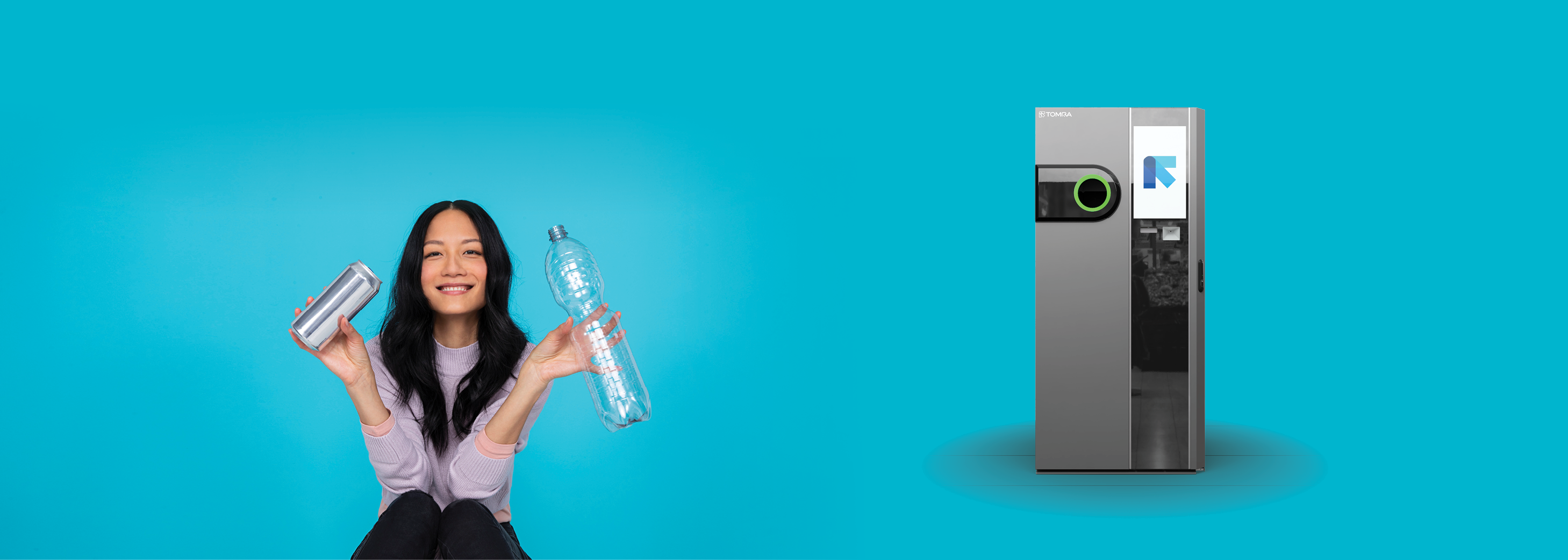 TOMRA B5 reverse vending machine