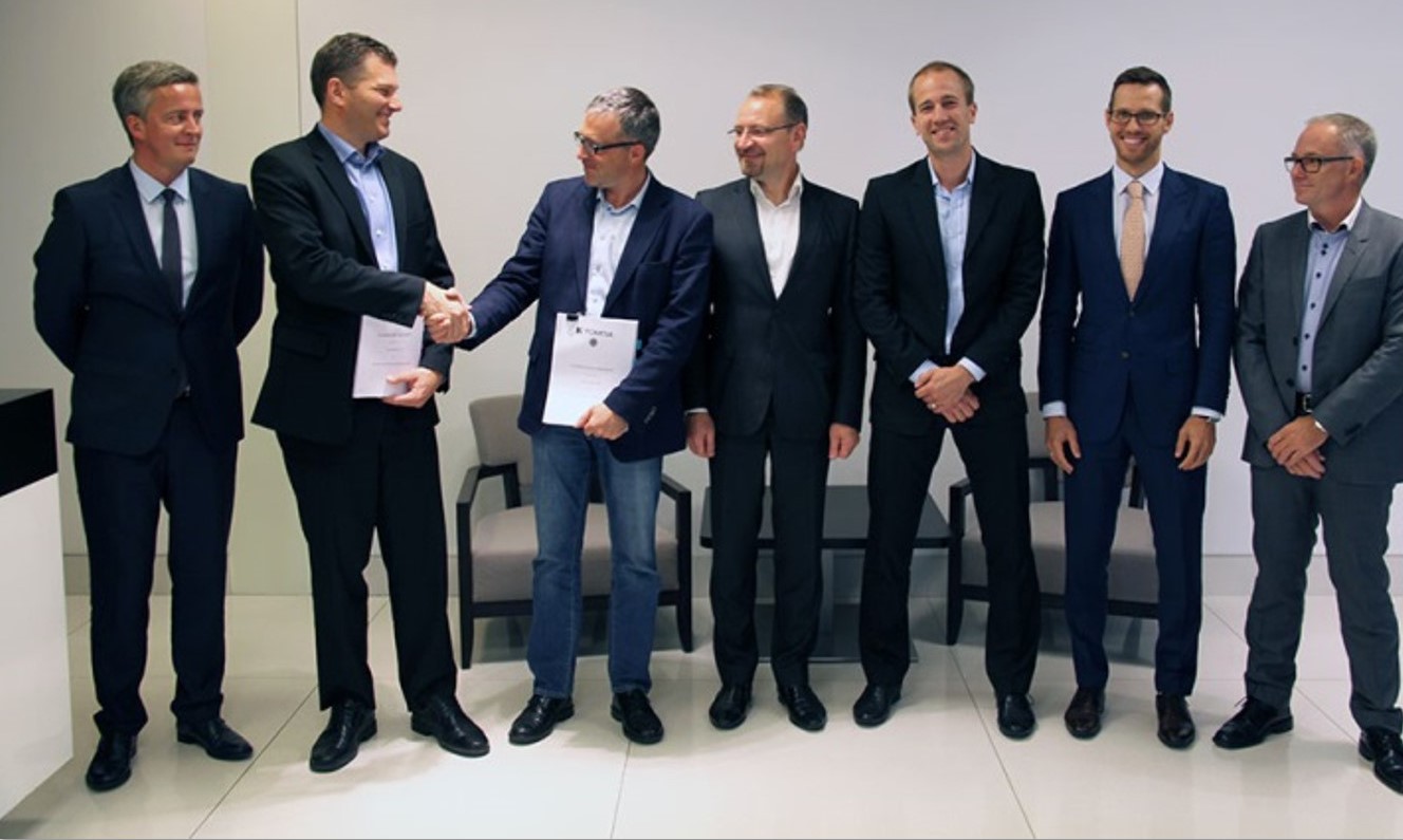 Stakeholders at Lithuania's deposit return scheme launch day