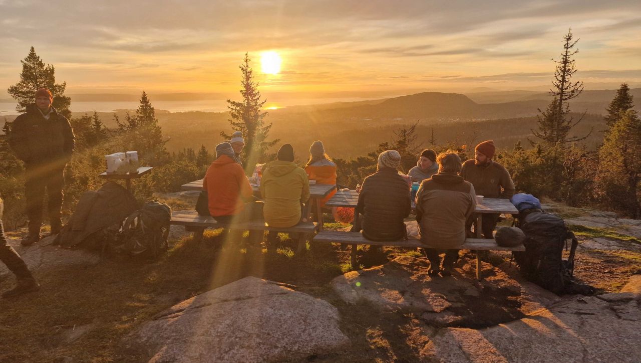 Employee group photo outdoor